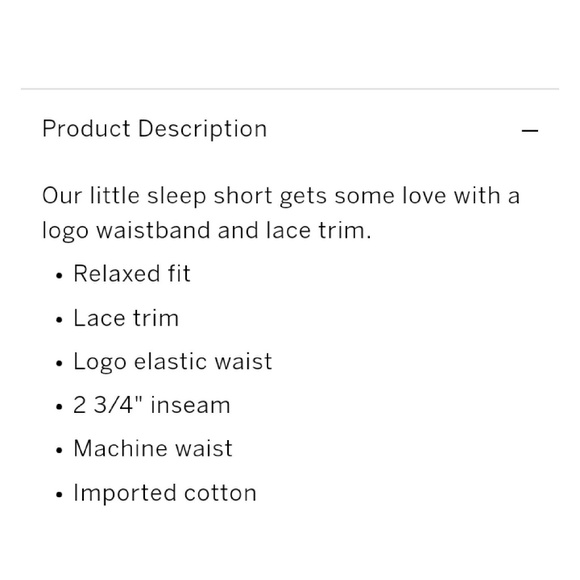 NEW VICTORIA'S SECRET LOGO SLEEP SHORTS - Picture 8 of 8